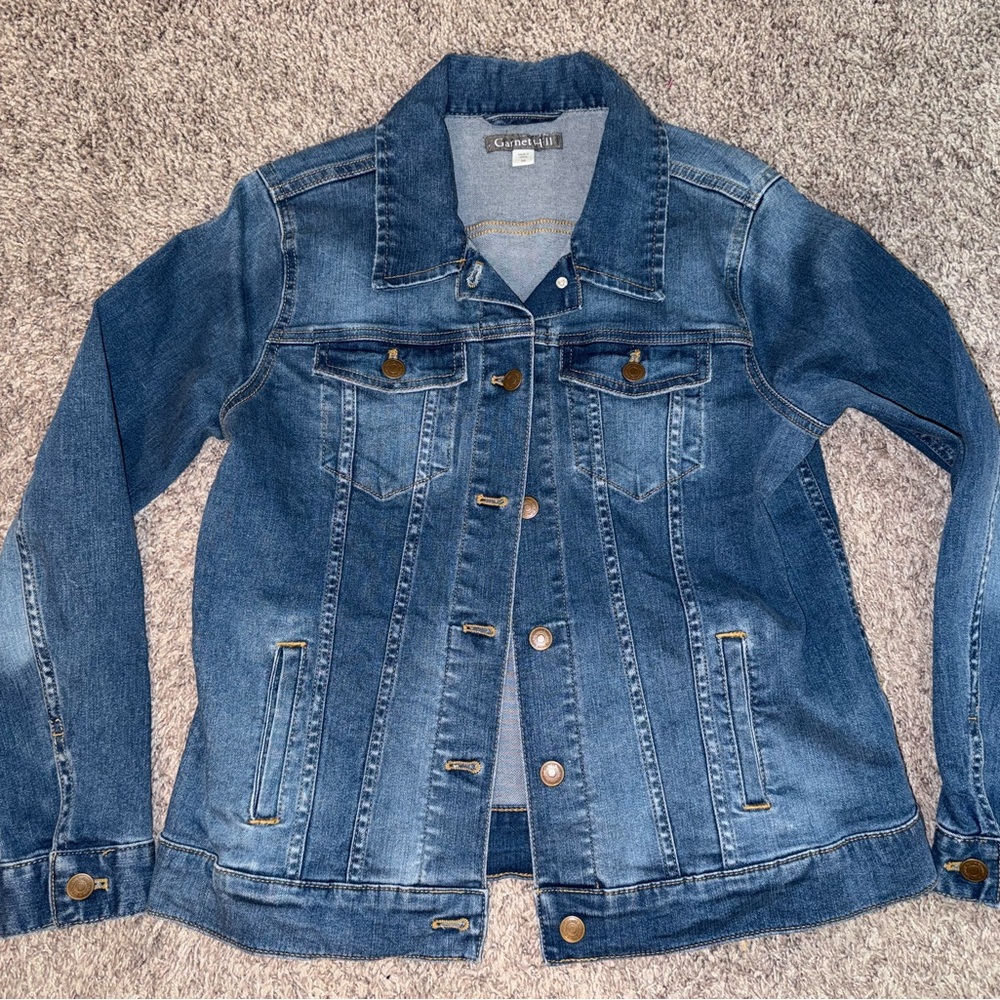 Garnet Hill Jean jacket sz 6
